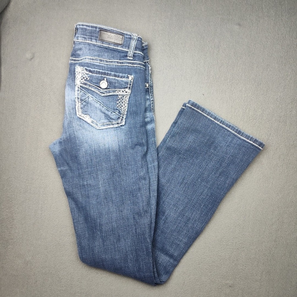 Daytrip Women's Boot Cut Jeans in Blue